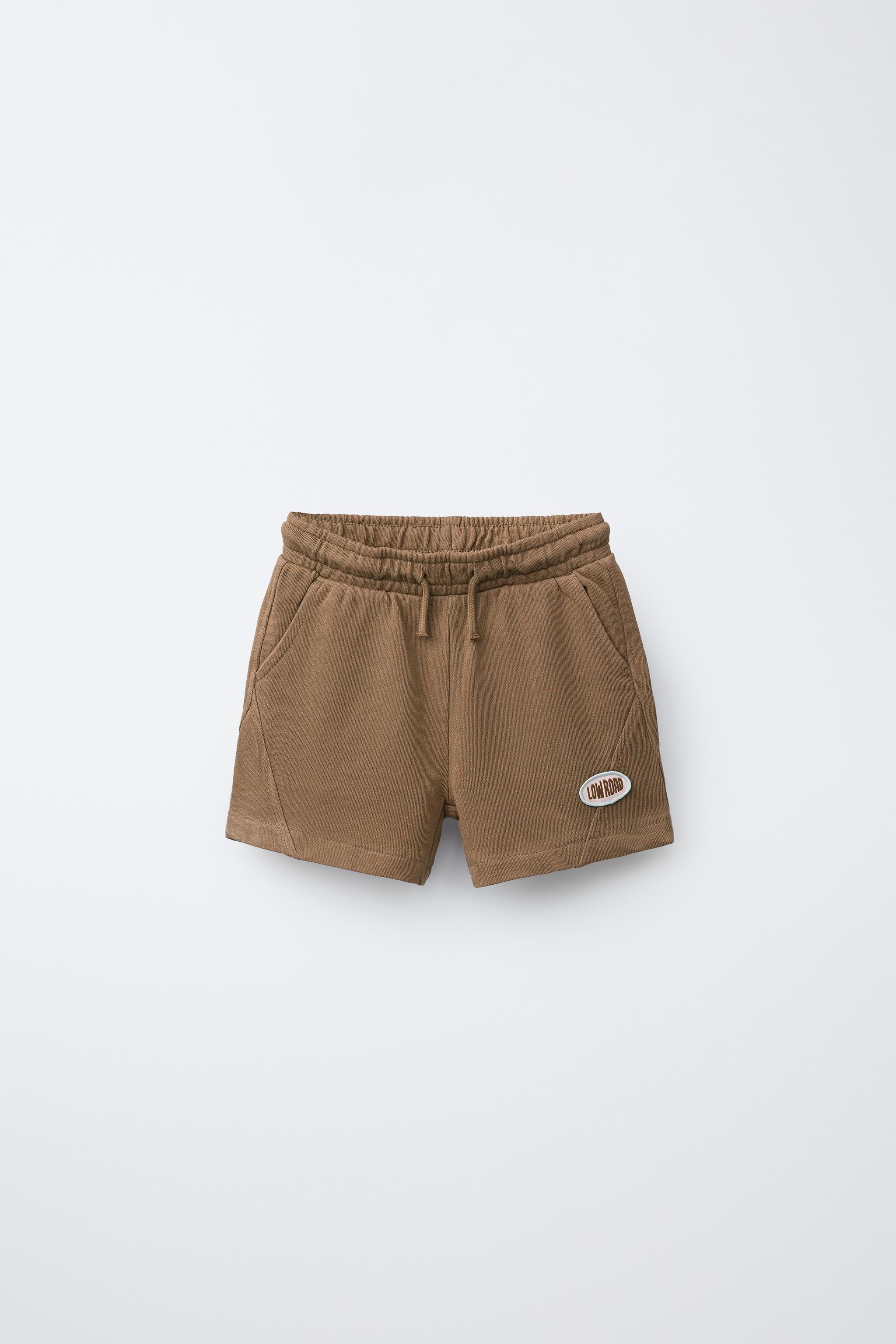 GARMENT DYED PATCH SHORTS
